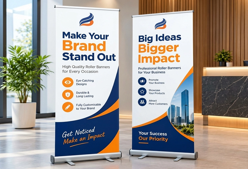 Banner And Stands Section Image
