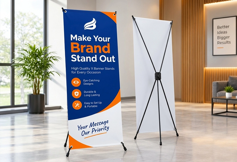 Banner And Stands Section Image
