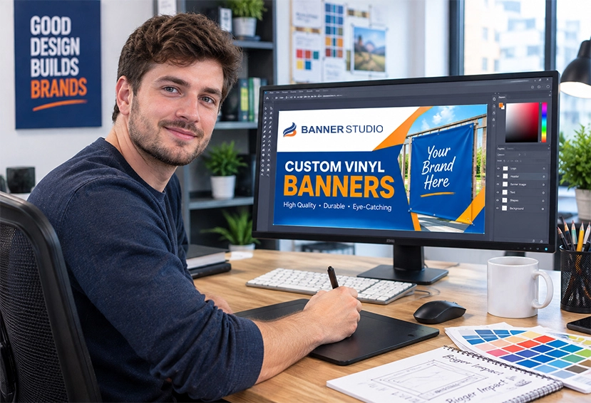 Free Design Service at Banner Studio