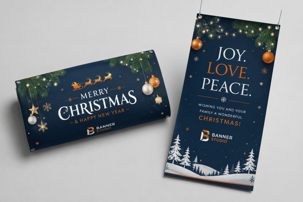 New Christmas Banners